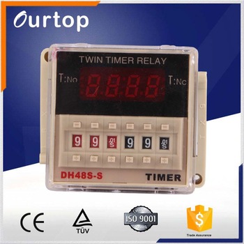 Twin Timer Relay 12V 24V 110V 220V 240V 380V