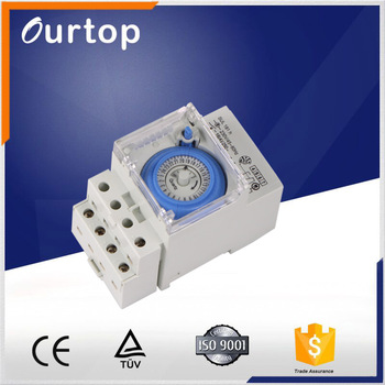 SUL181h Power <font color='red'>Analogue</font> Timer Switch With Battery Daily Program Time Switch 16A 220V
