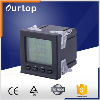 single phase 12v dc amp digital volt meter