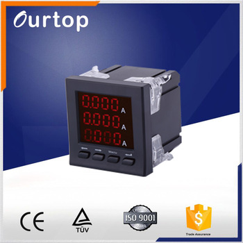 Real-time <font color='red'>monitoring</font> Single phase DC <font color='red'>Digital</font> Amp <font color='red'>Meter</font>