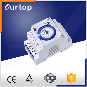 Daily 15 mins cycling timer SUL181d DIN Rail Analogue Time Timer