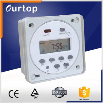 Digital <font color='red'>24</font> Hours Programmable DC Timer <font color='red'>Switch</font> <font color='red'>24V</font> 12V