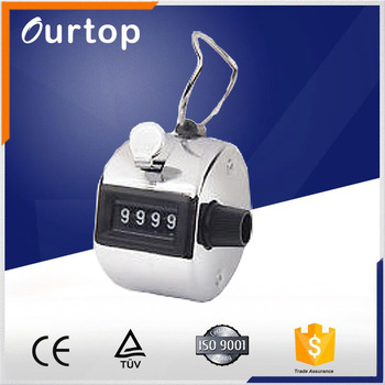 <font color='red'>4</font> Digit <font color='red'>Number</font> Clicker Golf Hand Held Tally Counter