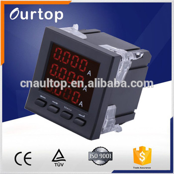 Power Three Phase Current Meter