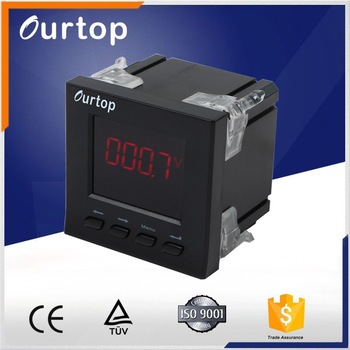 led programmable voltmeter ac 0-500v digital voltmeter