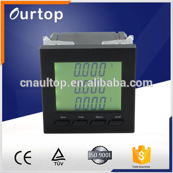 <font color='red'>LCD</font> Display Electric 3 Phase <font color='red'>Digital</font> <font color='red'>Voltmeter</font>