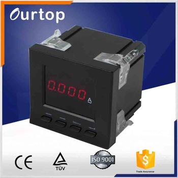 digital programmable ac 220v volt amp watt meter amp meter
