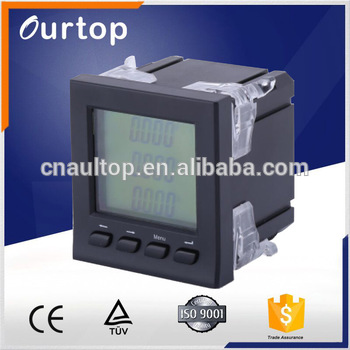 Electric 3-phase Ammeter Current Amp Meter 220V AC