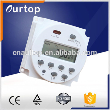Power Operated Manual Programmable Digital Timer Switch