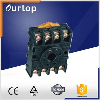 pcb type 8 pin relay socket/ relay base /mini relay socket - Coowor.com