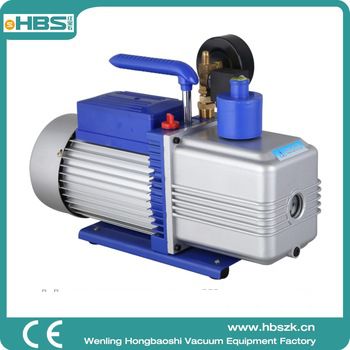 hand oil transfer pumps 2RS-4 powerful vacuum pump with gauge