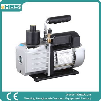 China HBS series of double stage rotary vane electric oil vacuum pump 2RS-1,easy carry and high quality