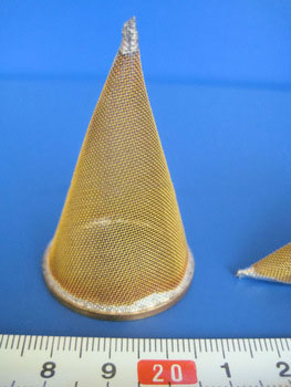 Brass Wire Mesh Soldering Witchhat Strainer