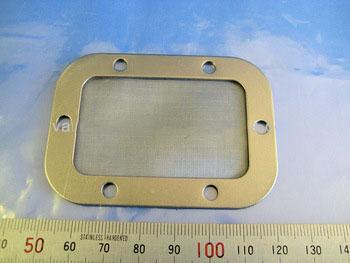 Reciprocating Compressor Strainer SPCC Rectangular Filter