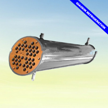 Water cooling chiller shell and tube type marine oil cooler small capacity heat exchanger condenser
