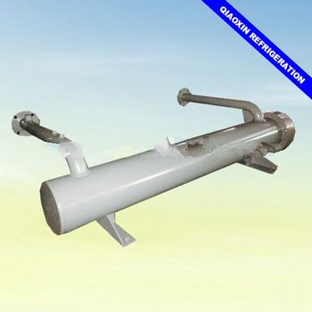 Straight heat exchange tube 36KW dry evaporator chiller for industrial refrigeration