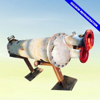 Shell and tube high pressure heat exchanger