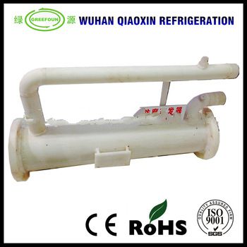 ABS tube heat exchanger water cooled evaporator corrosion resistant evaporator