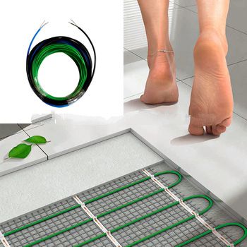CE EAC underfloor heating mat with thermostats