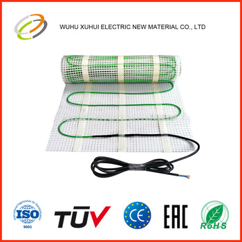 25 years warranty teflon twin conductor floor heating mat with zero EMF