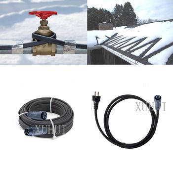 Self regulating Heating Cable Kit Male and Female plug Pipe & Roof De-icing