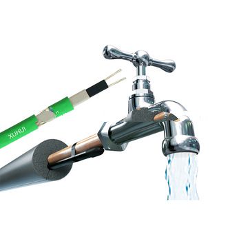 abreast of the times Electric heating cable for pipe heating