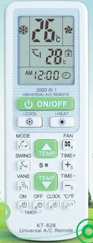 universal a/c remote control KT-628