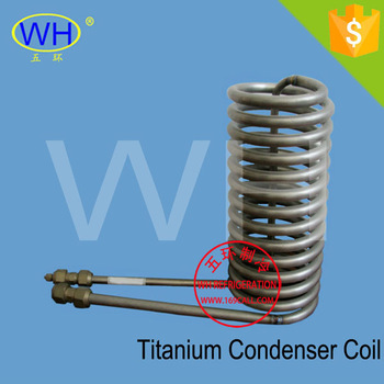 WHC-3.0DG water to refrigerant heat exchanger, aquarium heat exchanger