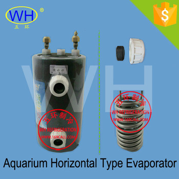 Tube heat exchangers , water to refrigerant heat exchanger