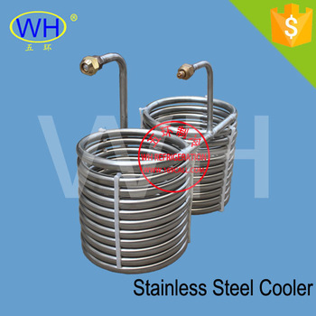 Stainless Steel Coiled Heat Exchanger, water evaporator coils