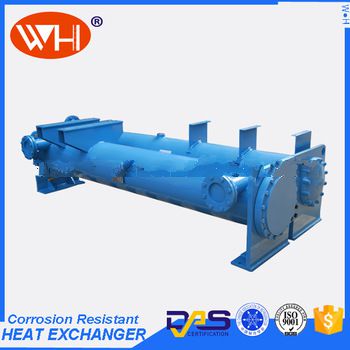 Water to refrigerants heat exchanger