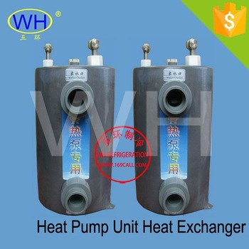 High Quality 1.5HP titanium chillers for aquariums, heating exchanger for the pool
