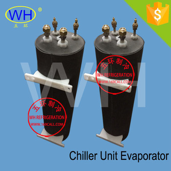 High Quality 1.5HP titanium evaporator for aquarium chiller, aquarium chiller