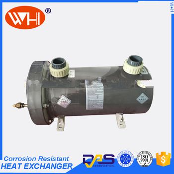 China Manufacturer heat pump evaporator, heat pump heat exchanger, titanium heat exchanger heat