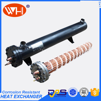 HIGH EFFICIENT Shell And Tube Cooler Heat Exchanger Cooling Water