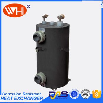 pvc titanium pool heat exchanger,swimming pool heaters