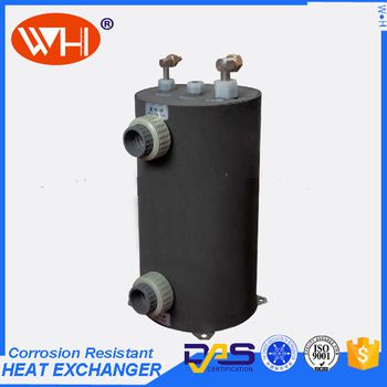 Factory Supplier heat pump titanium condenser coils