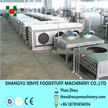 BDF air cooler for food processing line