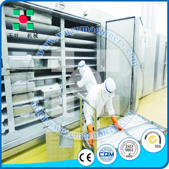 individual tiger shrimp iqf freezing industrial blast contact plate freezer