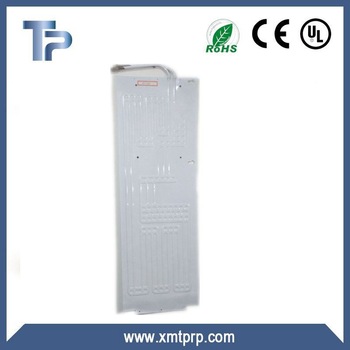 refrigerator roll bond evaporator plate