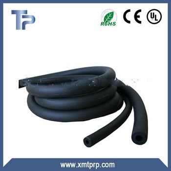 NBR / PVC Rubber Foam Pipe Insulation Material Heat Insulation