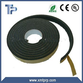 TP thick waterproof single sided adhesive foam rubber insulation tape