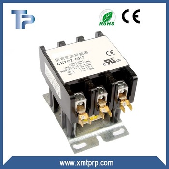 3 pole air conditioner ac contactor