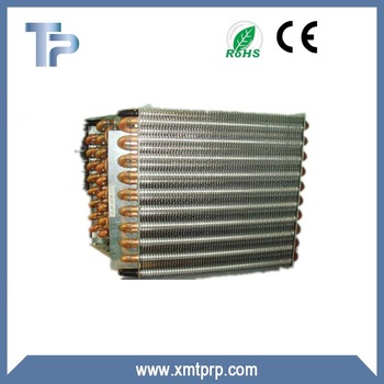 fin condenser for various refrigeration parts