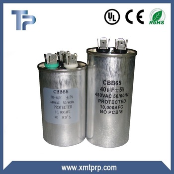 45uf capacitor cbb65 Oval-Shape