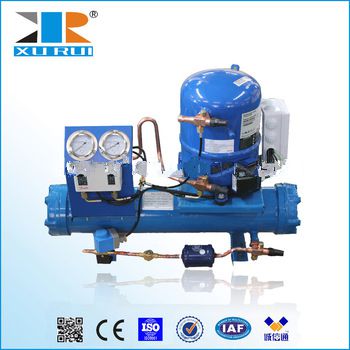 Water cooled Condensing Units with Manufacturer Cold Room Refrigeration Unit In China