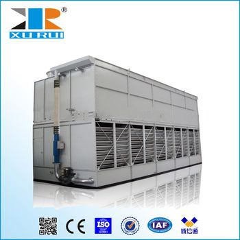 evaporative condenser for refrigeration condensing units