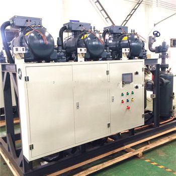 Middle temperature screw compressor racks condensing unit for cold room