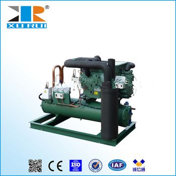 water <font color='red'>cooled</font> <font color='red'>bitzer</font> <font color='red'>semi</font>-<font color='red'>hermetic</font> piston compressor <font color='red'>condensing</font> <font color='red'>unit</font> for cold room