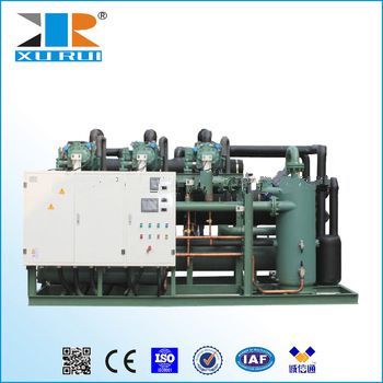 Germany bitzer screw parallel compressor for cold room
